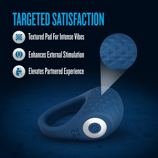 Maximize o prazer com o Performance Plus Flex Pro! Este anel peniano premium aumenta a resistência, mantém ereções mais firmes e melhora o desempenho. Com 10 modos de vibração potentes e uma almofada de estimulação clito