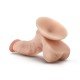 This realistic dildo has a unique curve that makes him great for G-spot or P-spot stimulation. His strong suction cup makes it easy to use and its harness compatible.