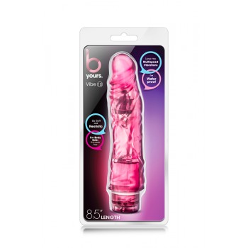 Vibrador Realista bYours Vibe 10 18.5cm Rosa