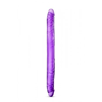 Dildo Duplo bYours 42.5cm Roxo