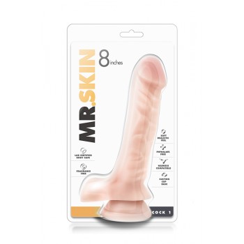 MR. SKIN COCK 8INCHES COCK 1 BEIGE