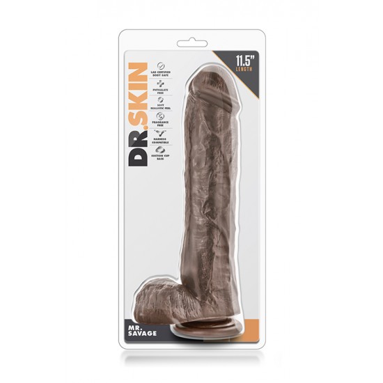 Seja um bom anfitrião e receba de braços abertos o Dr. Skin em sua casa!Dildo realista com cabeça e corpo proeminente bem esculturados para imitação do pénis real. Com forte base de succção para que possa desfrutar de ex