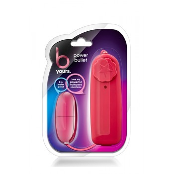 Bala Ovo Vibratório bYours Power Bullet Cerise Rosa