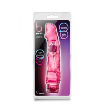 Vibrador Realista bYours Vibe 6 19cm Rosa