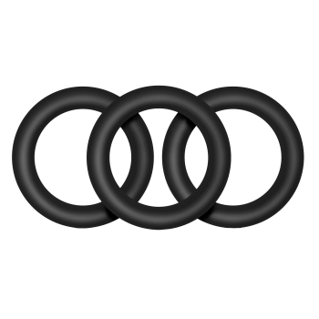 PERFORMANCE VS2 COCK RINGS SMALL BLACK