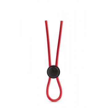 Anel Pénis Loop Regulável Stay Hard Vermelho