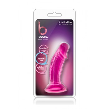 Mini Dildo Realista bYours Sweet n Small 10cm Rosa