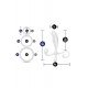 Kit Estimulador Próstata Brilham no Escuro Quickie Kit Deep Anal Branco Kit Estimulador Próstata Brilham no Escuro Quickie Kit Deep Anal Branco