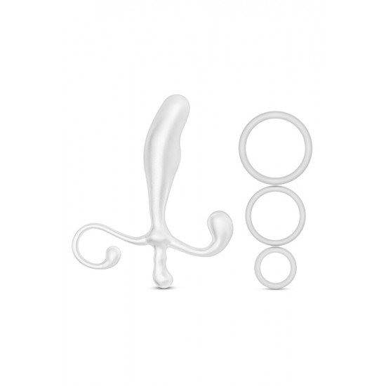Kit Estimulador Próstata Brilham no Escuro Quickie Kit Deep Anal Branco Kit Estimulador Próstata Brilham no Escuro Quickie Kit Deep Anal Branco