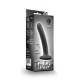 Dildo médio de corpo torcido e design curvo para uma estimulação prazerosa e exacta do ponto-G. Em silicone suave e acetinado, com adorável base de sucção em forma de coração. Pode colocar em qualquer superfície lisa, ou