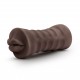 Masturbador boca vibração HOT CHOCOLATE HEATHER O Hot Chocolate Heather oferece uma boca macia e flexível que está esperando para engolir seu eixo. Este stroker realista é justo, flexível e repleto de texturas sensacionais. Ele vem com uma bala vibratória de várias ve