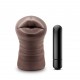 Masturbador boca vibração HOT CHOCOLATE HEATHER O Hot Chocolate Heather oferece uma boca macia e flexível que está esperando para engolir seu eixo. Este stroker realista é justo, flexível e repleto de texturas sensacionais. Ele vem com uma bala vibratória de várias ve