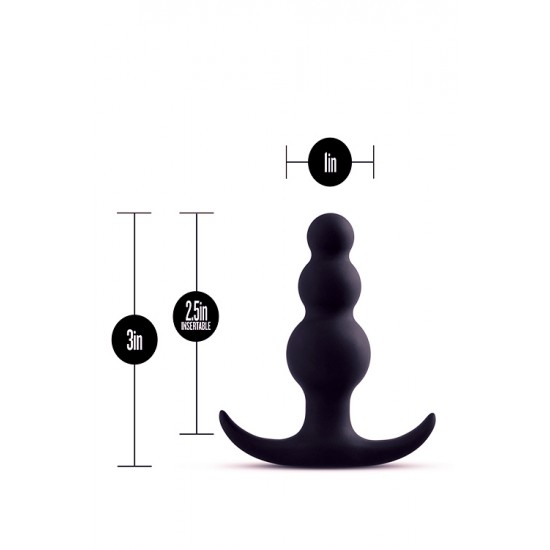 Para todos os que procuram novas sensações e prazeres a solo ou acompanhado! A Anal Adventures Platinum oferece opções anatomicamente direcionadas, todas feitas em 100% silicone, acetinado e curado a platina. O Beaded Pl