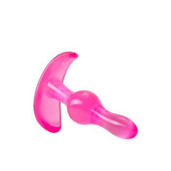 B YOURS CURVY ANAL PLUG PINK