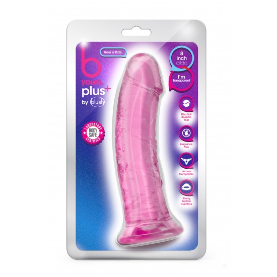 Realize suas fantasias com B Yours Plus, nossa versão mais suave da nossa coleção B Yours mais vendida! Esses dildos apresentam uma sensação suave para uma experiência confortável e realista com algo para todos comb