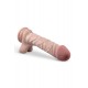 DR. SKIN PLUS 9 POLEGADAS POSABLE DILDO COM BOLAS BAUNILHA Os Dildos Posable Dr. Skin Plus são incrivelmente realistas e vêm com um eixo articulável que mantém a posição desejada dentro do seu corpo para conforto durante o jogo, adaptando-se para o seu prazer. Sensa Feel Pl