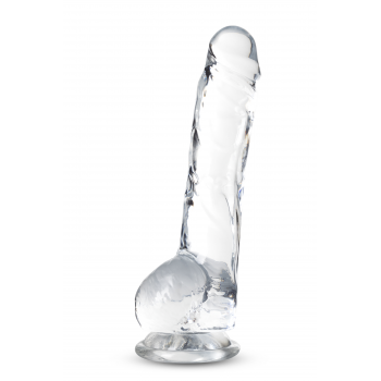 NATURALLY YOURS  8 CRYSTALLINE DILDO  DIAMOND