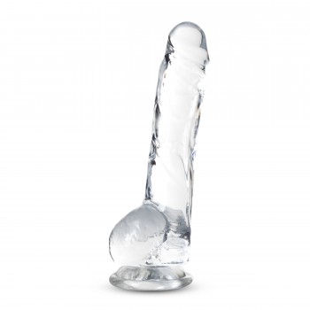 NATURALLY YOURS  8 CRYSTALLINE DILDO  DIAMOND