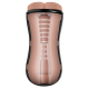 Cowboy é cheio de diversão! Este masturbador de bolso é autolubrificante, basta adicionar um pouco de água ou saliva e tudo fica escorregadio. Aperte o copo e abra ou feche o controle da válvula de ar PerfectFlo para mai