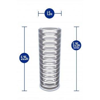 Masturbador RIZE RIBZ -SELF LUBRICATING- CLEAR