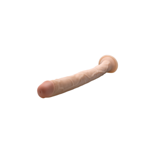 O dildo Dr. Skin de 48 cm é um brinquedo incrivelmente longo e incrivelmente realista, projetado para uma experiência de jogo com a máxima profundidade. É perfeito para quem busca uma experiência profunda e completa, e p
