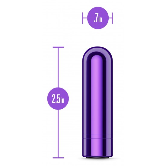 10 modos de vibração de alto desempenho 5 velocidades e 5 padrões vibrador em forma de bala Projetado para proporcionar prazer clitoriano preciso. Discreto e ideal para viagens. Desfrute do seu prazer onde quer que estej