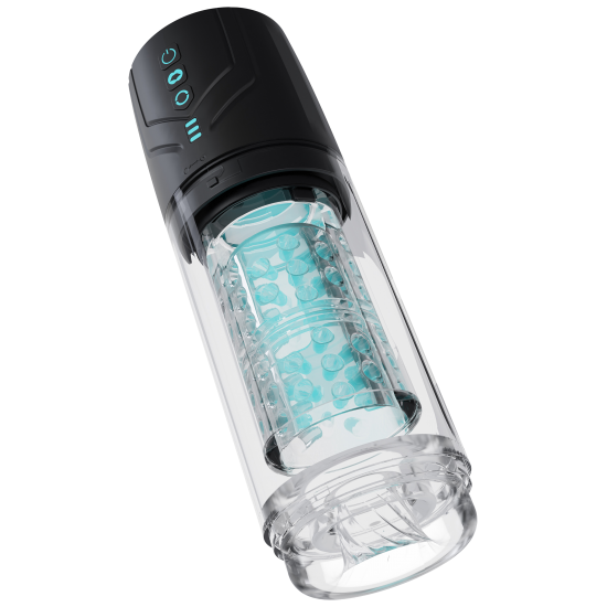 Experimente uma tempestade de êxtase com o Whirlwind Pro! Este masturbador masculino automático combina engenharia de alta tecnologia com inovação superior para oferecer a você uma experiência de carícia altamente sofist