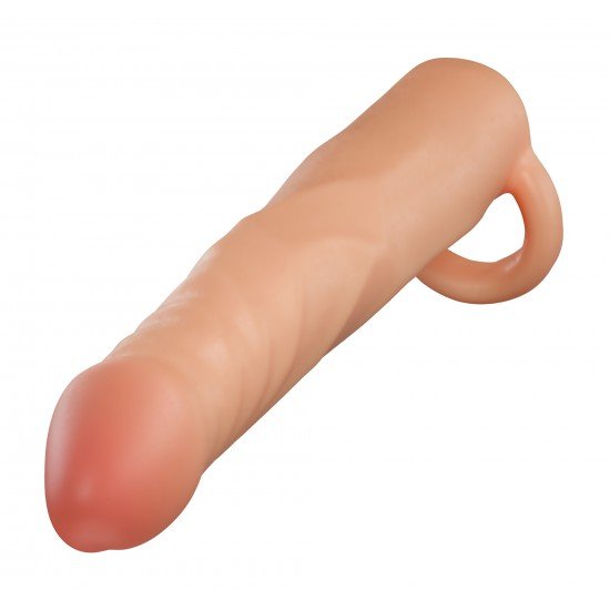 PERFORMANCE PLUS Pênis Extensor de silicone Maximize seu potencial com o Extensor de Pênis Performance Plus Fortitude da Blush. Projetado para aqueles que exigem perfeição, este extensor de 7 polegadas aumenta o comprimento e a circunferência, adicionando impressi
