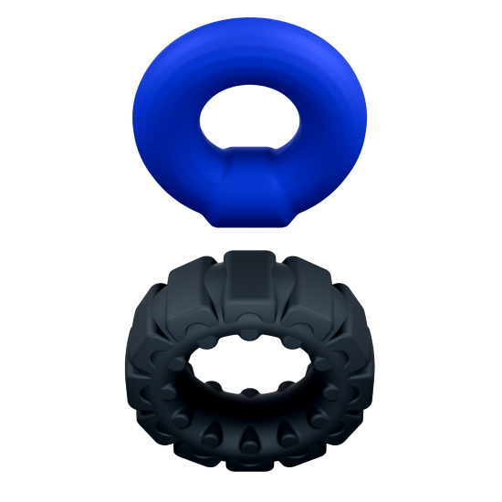 Maximize e intensifique o prazer com o Performance® Plus Engage! Este conjunto de 2 anéis penianos aumenta o conforto, o controle e a sensação, e inclui um anel liso e um texturizado. Use o anel liso para suporte clássic