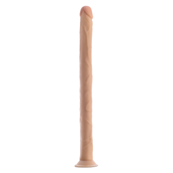 DR. SKIN 19 INCH DILDO BEIGE