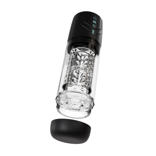 Experimente uma tempestade de êxtase com o Whirlwind Pro! Este masturbador masculino automático combina engenharia de alta tecnologia com inovação superior para oferecer a você uma experiência de carícia altamente sofist