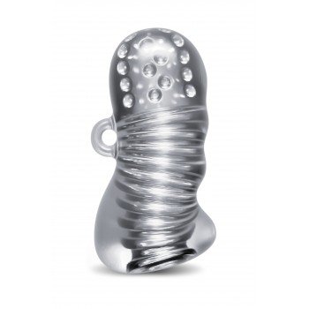 Masturbador masculino RIZE SQUEEZY CLEAR