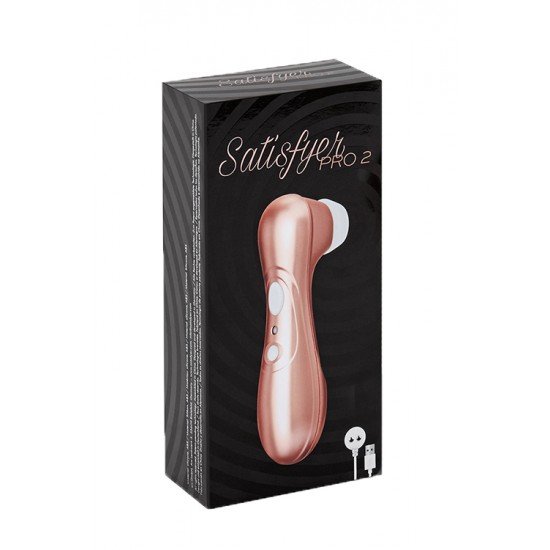Estimulador Satisfyer Pro 2 Simplesmente o que as mulheres procuram: um brinquedo erótico desenhado para orgasmos múltiplos, mais rápidos e mais intensos.Com a sua cabeça oval em silicone, com tecnologia de vácuo inovadora (estimulação através de o