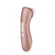 Novo design, nova brincadeira... A sua nova função de vibração vai levá-la às nuvens de tanto prazer!Estimulador de ondas de choque com vibração.Com o novo Satisfyer Pro 2 os seus alegres sonhos húmidos tornar-se-ão real