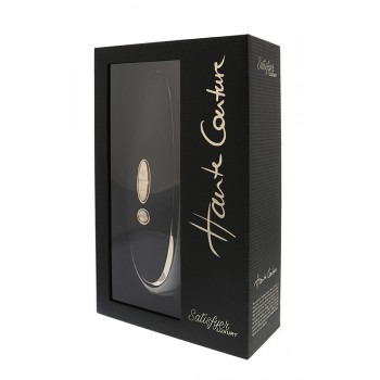 Estimulador Clitóris Haute Couture Satisfyer Luxury Preto