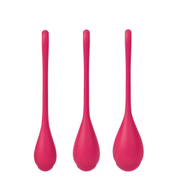 BOLAS SATISFYER YONI POWER 1 TRAINING SET RED