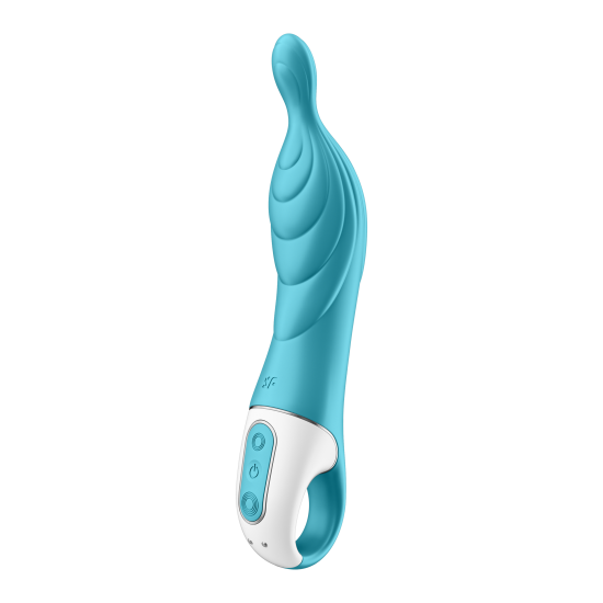 Surpreenda-se hoje! O A-Mazing 2 oferece um eixo longo, ideal para estimulação profunda e inexplorada do ponto A. O ponto A está localizado cerca de 5 cm acima do ponto G, ao longo da parede vaginal frontal. Você o encon
