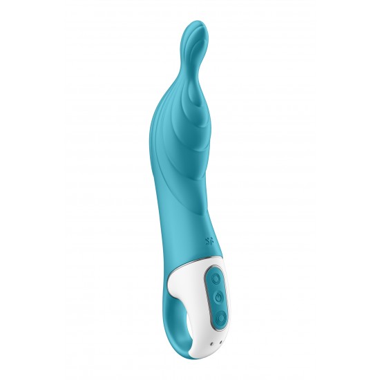 Surpreenda-se hoje! O A-Mazing 2 oferece um eixo longo, ideal para estimulação profunda e inexplorada do ponto A. O ponto A está localizado cerca de 5 cm acima do ponto G, ao longo da parede vaginal frontal. Você o encon