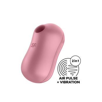 SATISFYER COTTON CANDY LIGHT RED