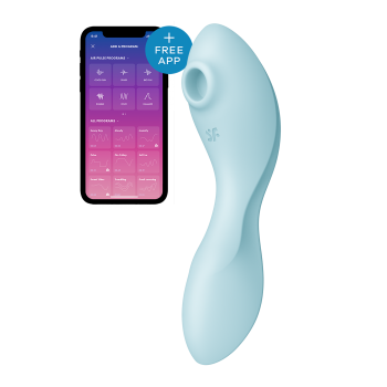 SATISFYER CURVY TRINITY 5+ BLUE