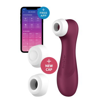 SUGADOR SATISFYER PRO 2 GENERATION 3 BLUETOOTH WINE RED