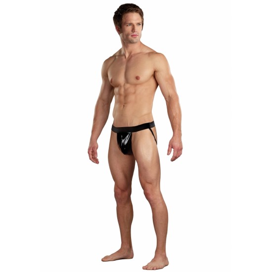 Liquid Onyx jock possui bolsa de ajuste confortável, costas clássicas e cós elástico.  Composição - 95% Poliéster 5% Elastano