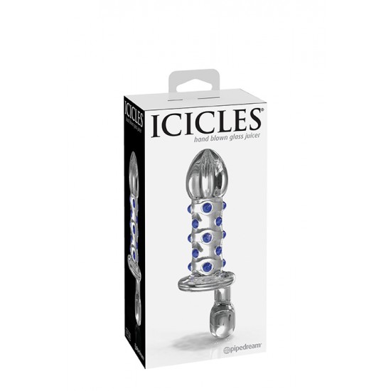 Plug Anal Icicles No80 9.8cm Transparente Plug Anal Icicles No80 9.8cm Transparente