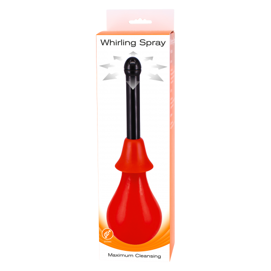 Aplicador ponta redonda pulveriza em círculo, fazendo uma massagem de prazer dentro de si. Aplicador fino jacto variável. Aplicação: 1-usar com cuidado. Antes de inserir, comprimir a bola para introduzir o líquido relaxa