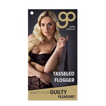 Chicote de Fitas Preto Guilty Pleasure