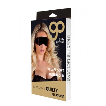 Venda Olhos Acetinada Guilty Pleasure Preto