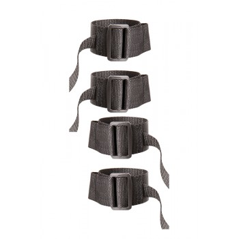 Conjunto 4 Algemas c/ Fitas Guilty Pleasure Preto