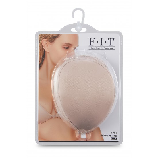 Sutiã de silicone adesivo FIT (Tecnologia de Melhoramento da Figura) com bojo A, B, C ou D, preto, lavável e reutilizável. Aplicável para:  Sem encostoDecote profundoSem alçasÀ prova de suor Instruções: Pele li