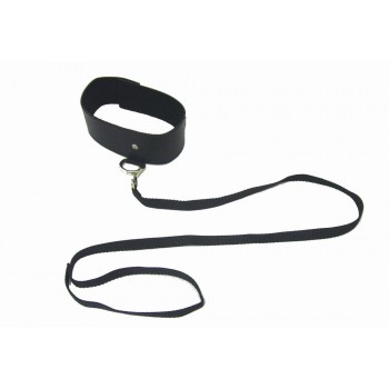 Black Leash  Collar