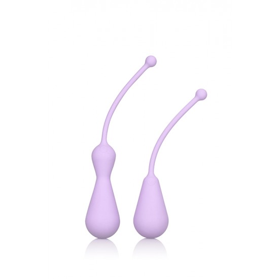 Revitalize e fortaleça os seus músculos pélvicos com o kit de treino de pesos Kegel Weight Drives da Dr Laura Berman.O kit Kegel de 2 peças e design único foi projectado para aumentar de forma gradual e suave a intensida